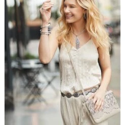 Nicole Concho Link Belt 9 Nicole Concho Link Belt -Brighton nicole concho link belt silver 3