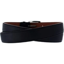 Norton Dress Satin Buckle Belt -Brighton norton dress satin buckle belt black 1