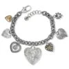 One Heart Endless Charm Bracelet -Brighton one heart endless charm bracelet silver gold 0 7427b4a7 fbc2 43b5 a4d3 27f49545141f