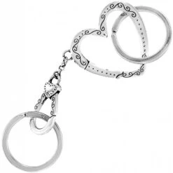 Patchwork Valet Key Fob -Brighton patchwork valet key fob silver 1 6caa3092 4f5a 4f27 bd90 2c974ef82842