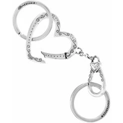 Patchwork Valet Key Fob -Brighton patchwork valet key fob silver 2 5e5aa48a dc45 4751 a148 304ce49600b3