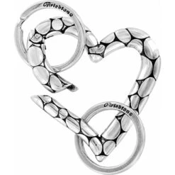 Pebble Heart Valet Key Fob 7 Pebble Heart Valet Key Fob -Brighton pebble heart valet key fob silver 2 b2f70e78 4e21 4e78 932c 7674fa9686b5