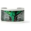 Pop Appeal Zebra Duo Cuff -Brighton pop appeal zebra duo cuff silver white 0 e557c1eb 9636 4925 9859 fc7a8723ce4b
