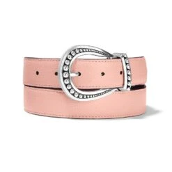 Really Tough Reversible Belt -Brighton really tough reversible belt pink sand 0