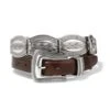 Silver Links Belt 2 Silver Links Belt -Brighton silver links belt brown 0