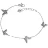 Solstice Butterfly Anklet -Brighton solstice butterfly anklet silver 0