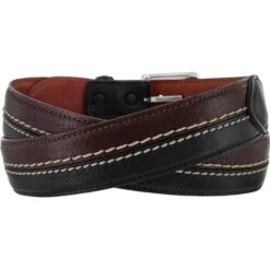 Tallahassee Belt -Brighton tallahassee belt black brown 1 f471b9c0 1a94 4c41 894d d80d6328bc7a