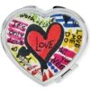 The Art Of Love Compact Mirror 2 The Art Of Love Compact Mirror -Brighton the art of love compact mirror silver multi 0