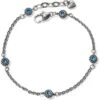 Twinkle Anklet -Brighton twinkle anklet silver sapphire 0