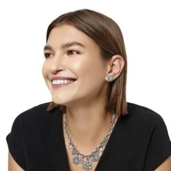 Twinkle Large Post Earrings -Brighton twinkle large post earrings silver 4