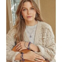 Twinkle Splendor Droplet Necklace -Brighton twinkle splendor droplet necklace silver 2