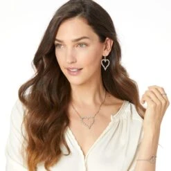 Twinkle Splendor Heart Necklace 9 Twinkle Splendor Heart Necklace -Brighton twinkle splendor heart necklace silver 3 ffec2a55 89d1 4b21 8070 27af65e7754c