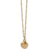 Voyage Mini Shell Necklace -Brighton voyage mini shell necklace gold 0