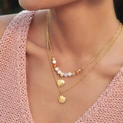 Voyage Mini Shell Necklace 9 Voyage Mini Shell Necklace -Brighton voyage mini shell necklace gold 3