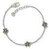 Wild Flowers Anklet 2 Wild Flowers Anklet -Brighton wild flowers anklet silver 0