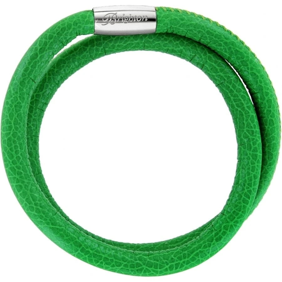 Woodstock Python Print Double Bracelet 3 Woodstock Python Print Double Bracelet